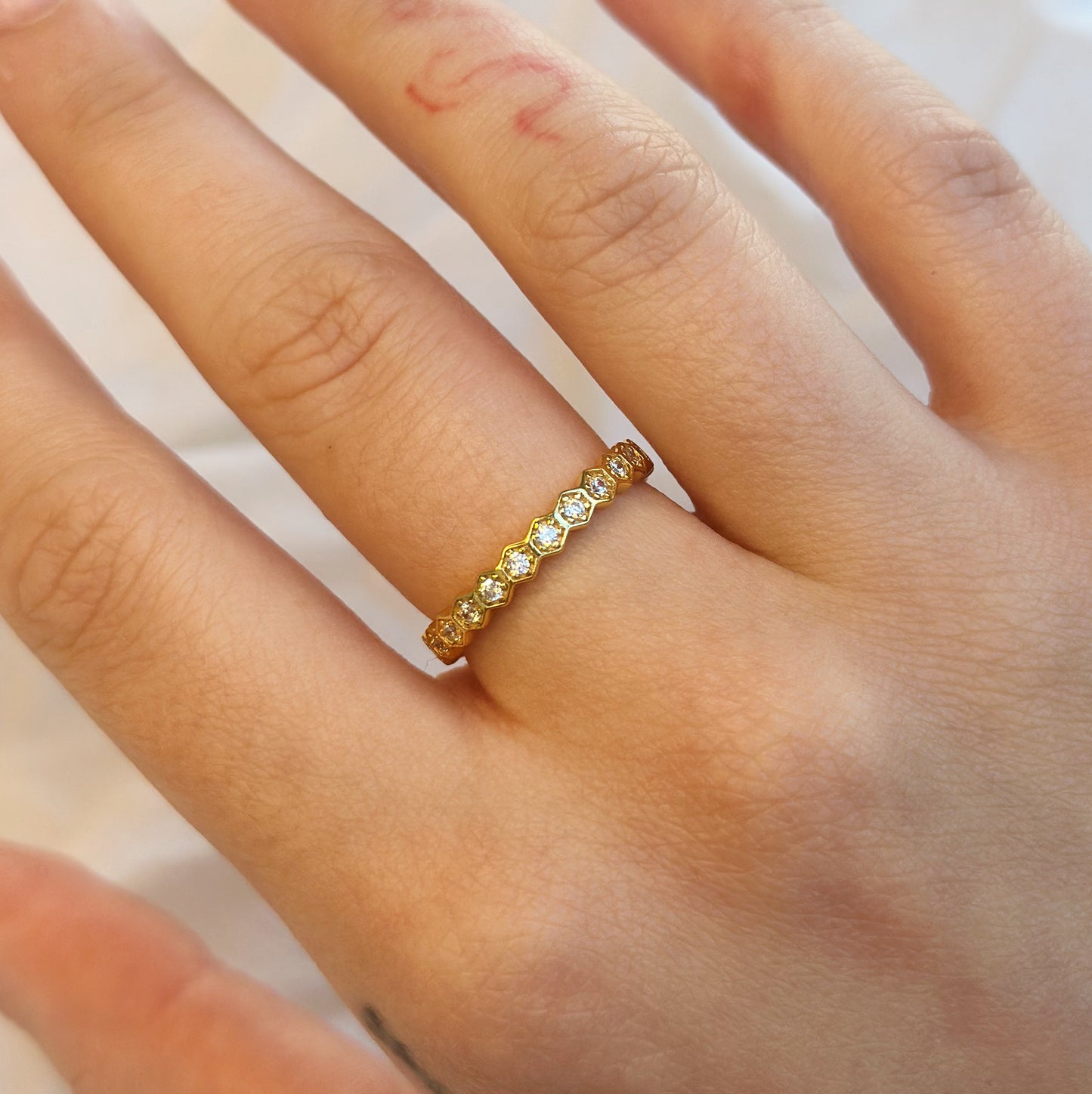 Crystal Orbit Ring