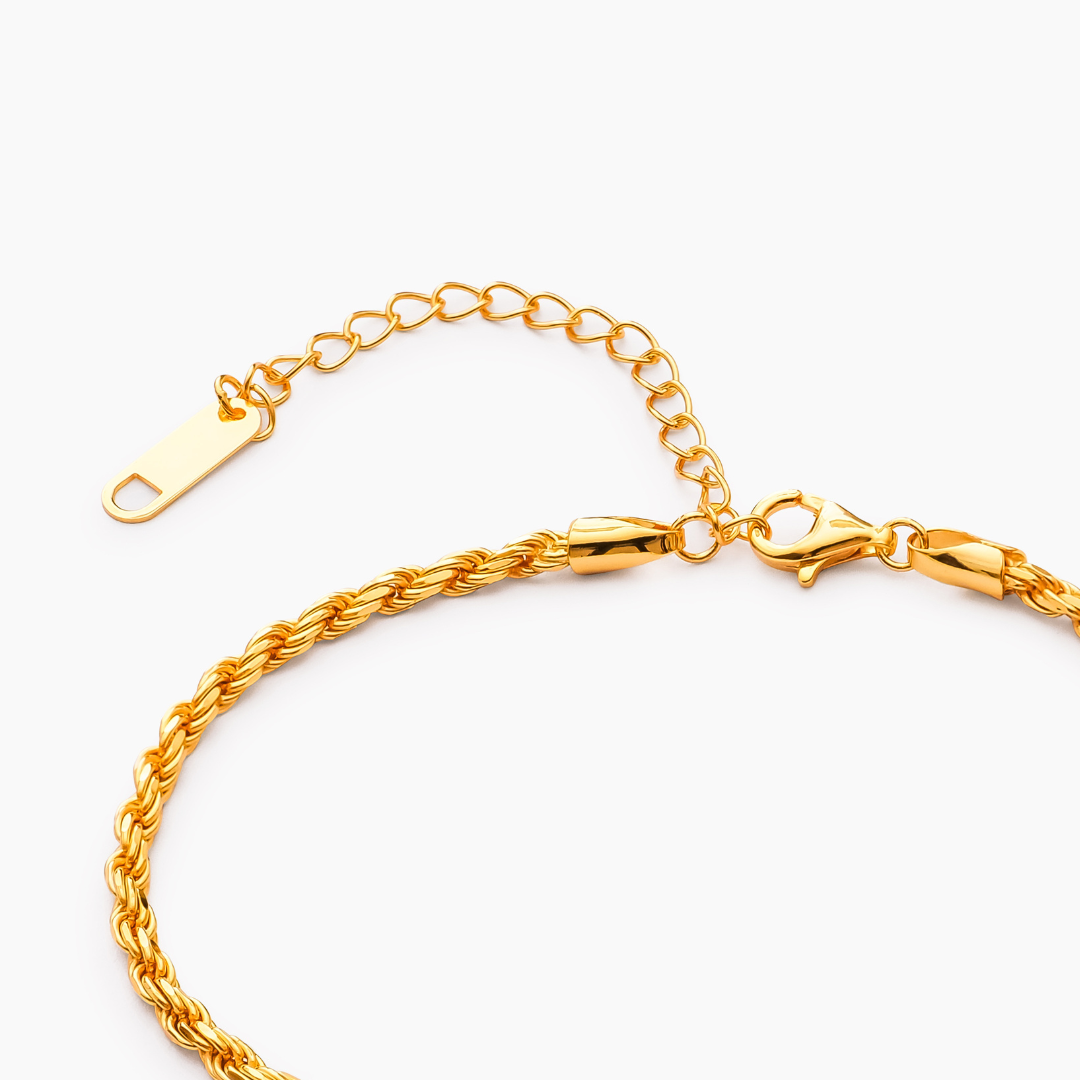 Gold Rope Bracelet