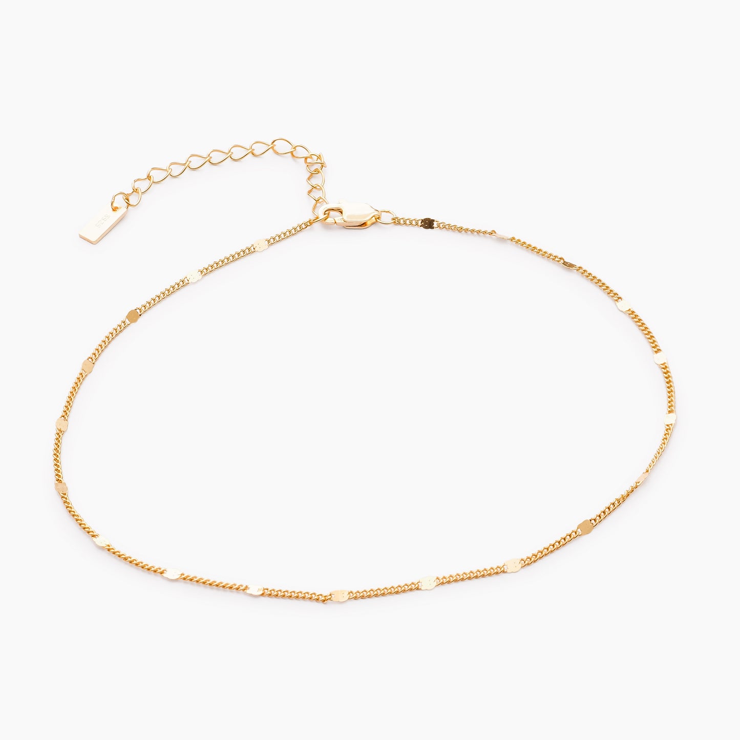 Gold Minimalist Anklet