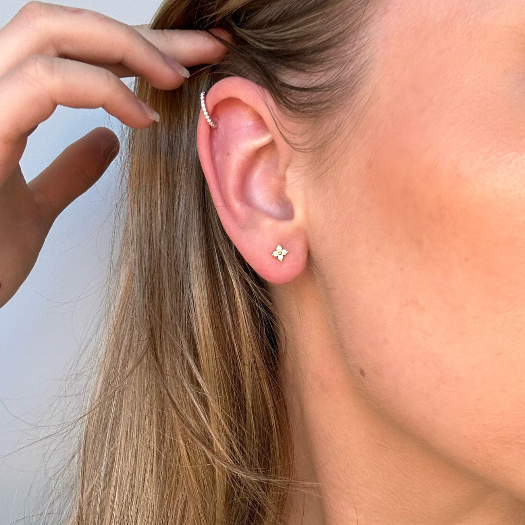 Flower Stud Earrings