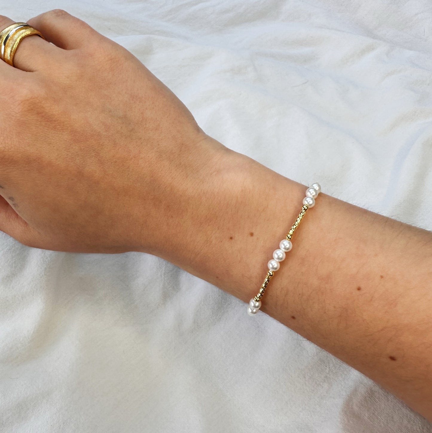 Pearl Beaded Bracelet