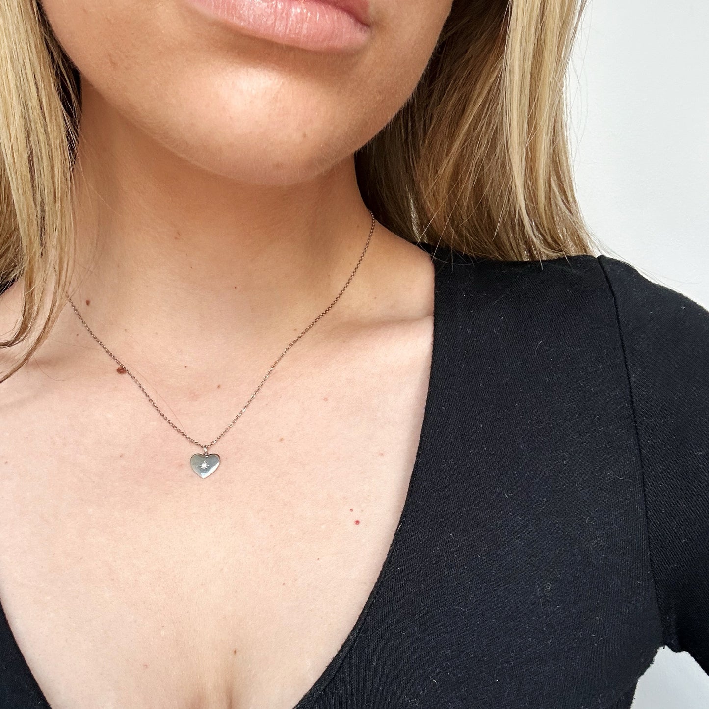 Minimalist Heart Necklace