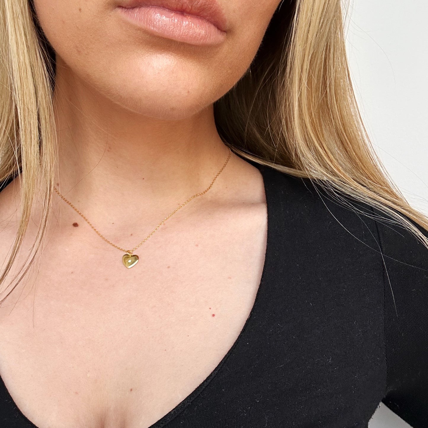 Minimalist Heart Necklace