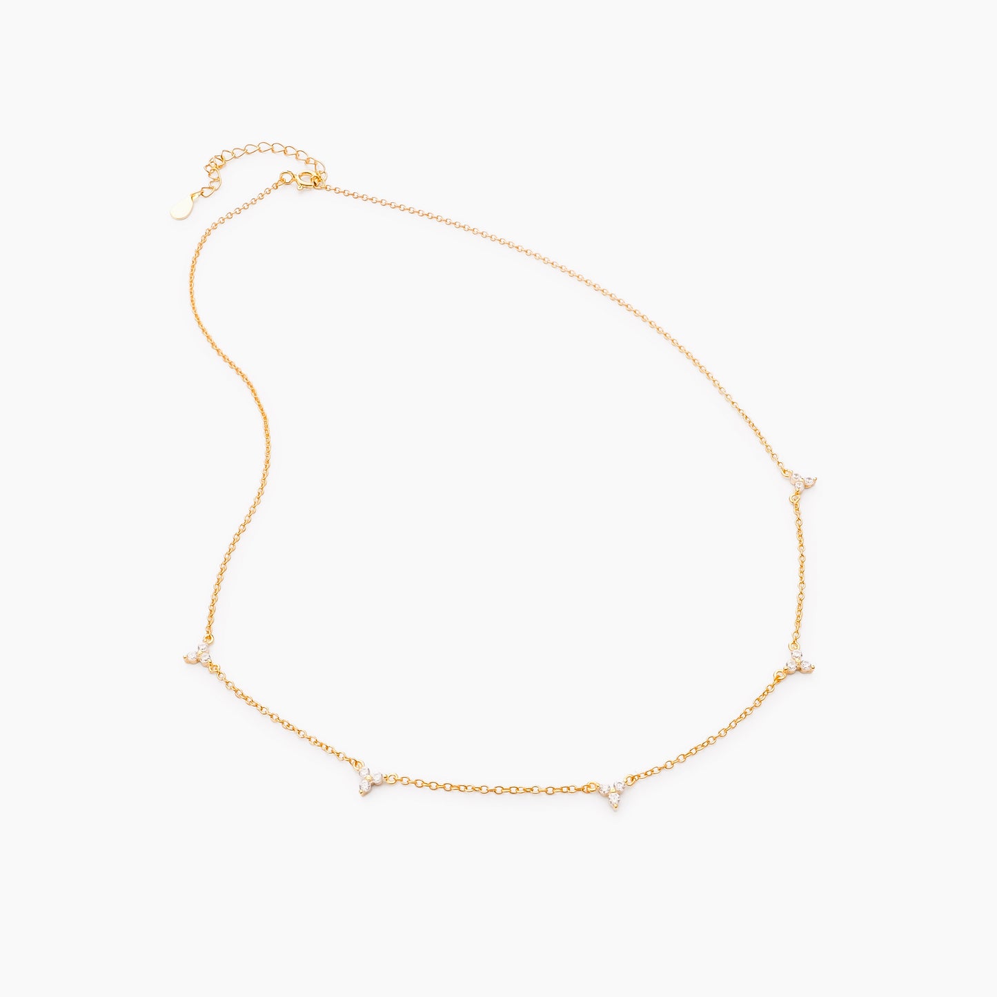 Cubic Zirconia Minimalist Necklace