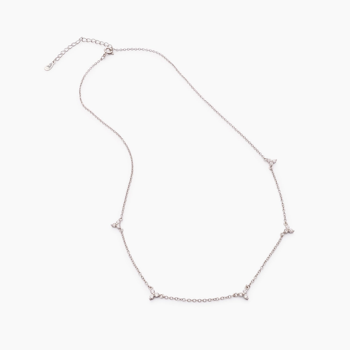Cubic Zirconia Minimalist Necklace