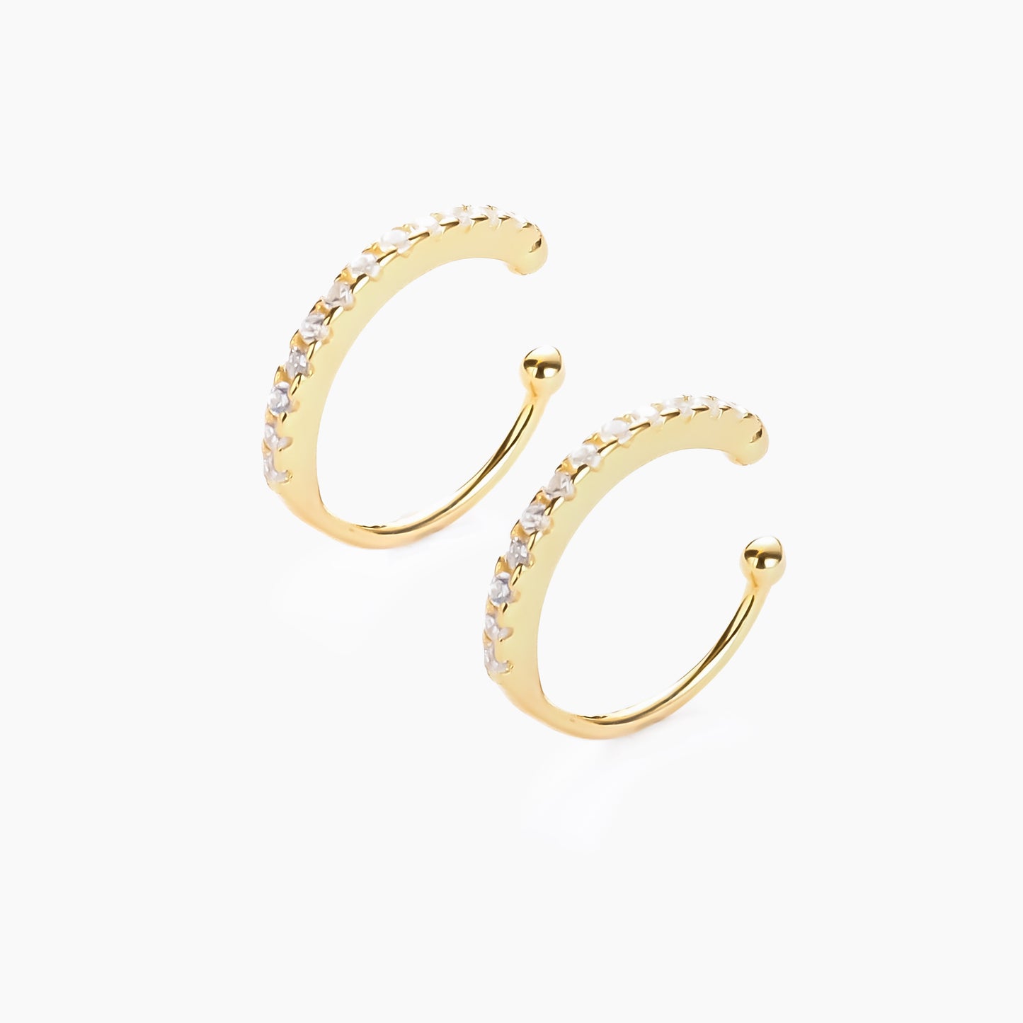 Rhinestone Ear Cuffs