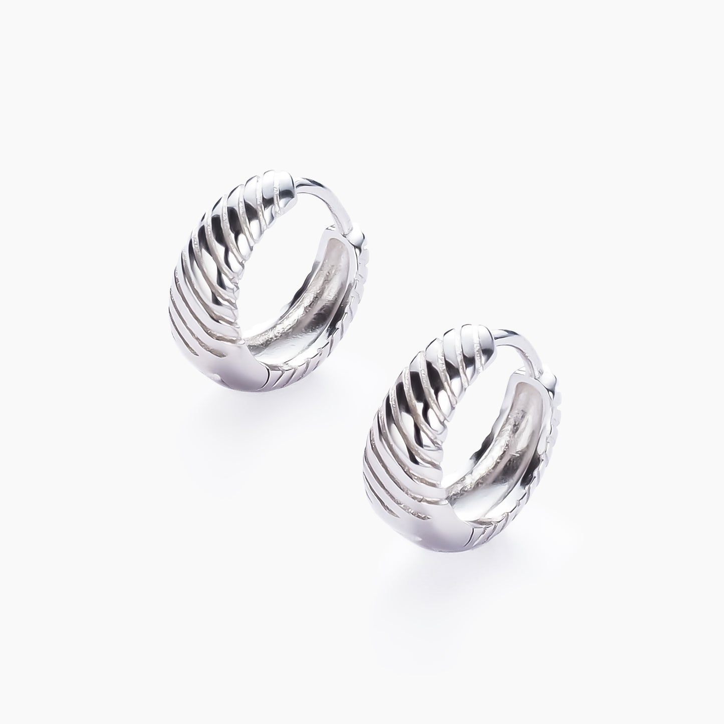 Shell Huggie Earrings