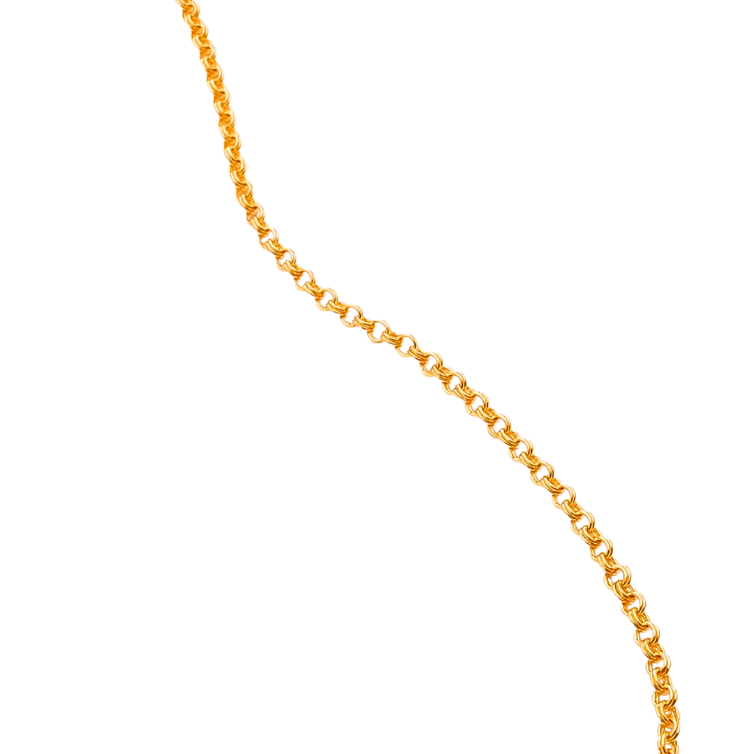 Plain Gold Chain Necklace