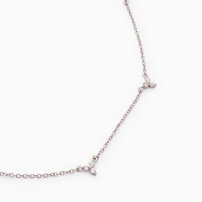 Cubic Zirconia Minimalist Necklace