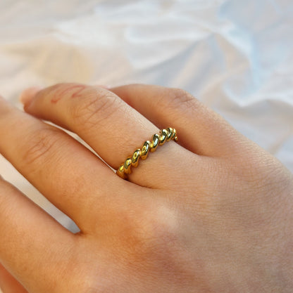 Dough Twist Ring