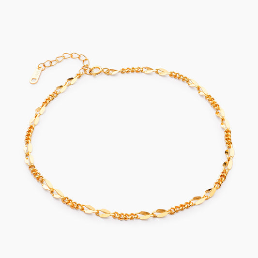 Gold Butterfly Anklet