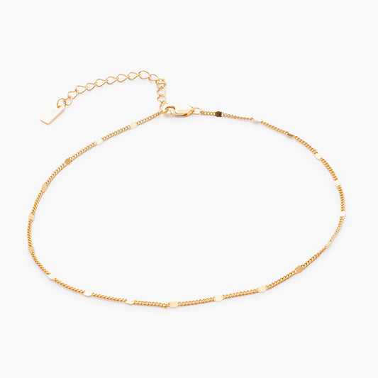 Gold Minimalist Anklet