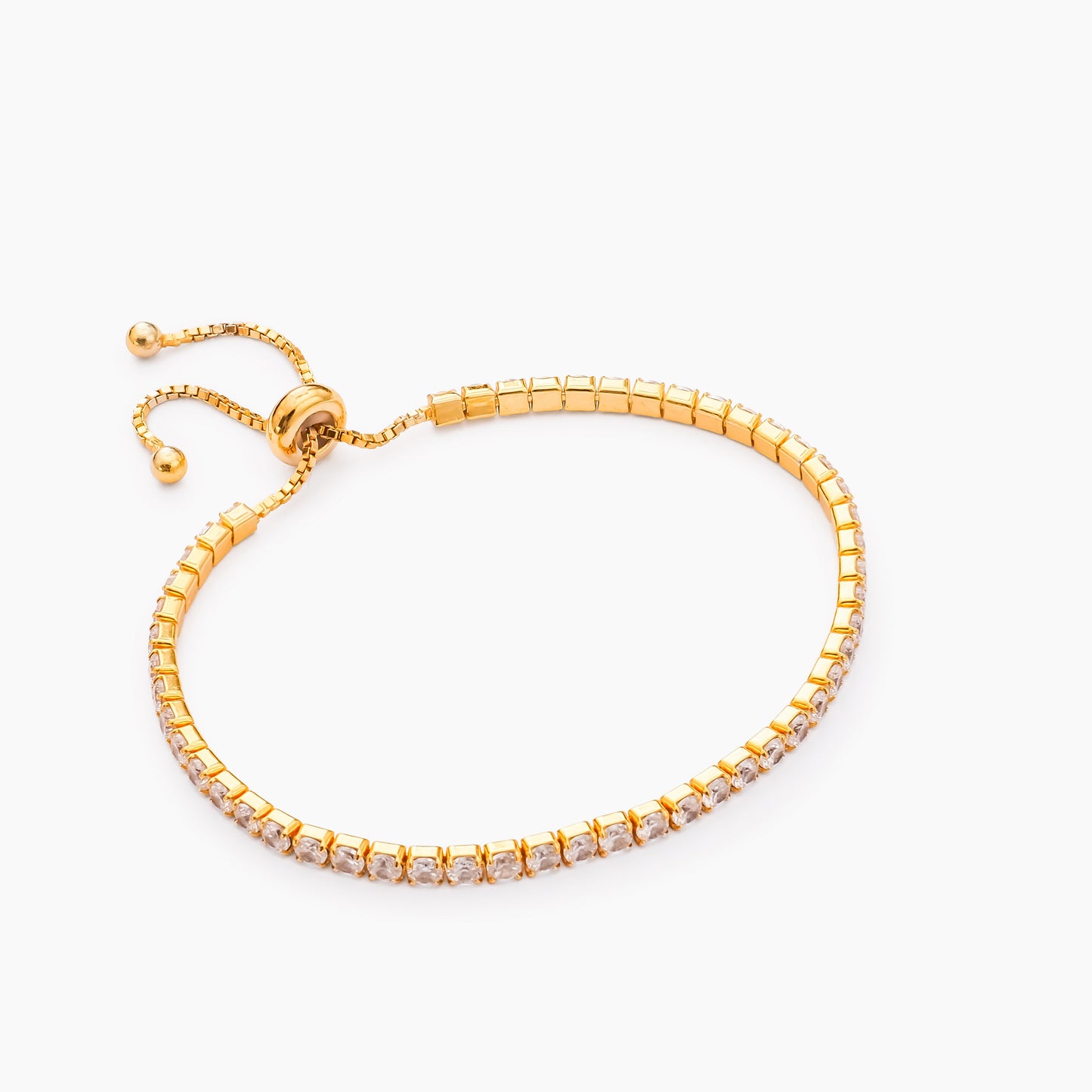 Minimalist Adjustable Tennis Bracelet