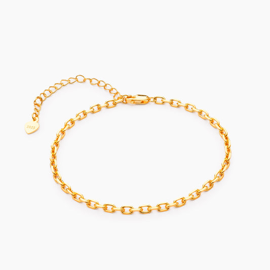 Minimalist Gold Chain Bracelet