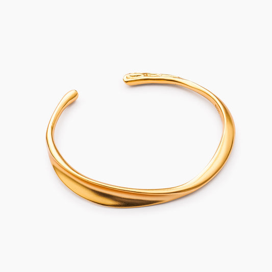 Gold Vintage Cuff Bangle