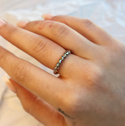 Dough Twist Ring