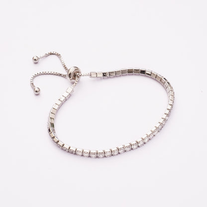 Minimalist Adjustable Tennis Bracelet