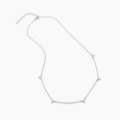 Cubic Zirconia Minimalist Necklace