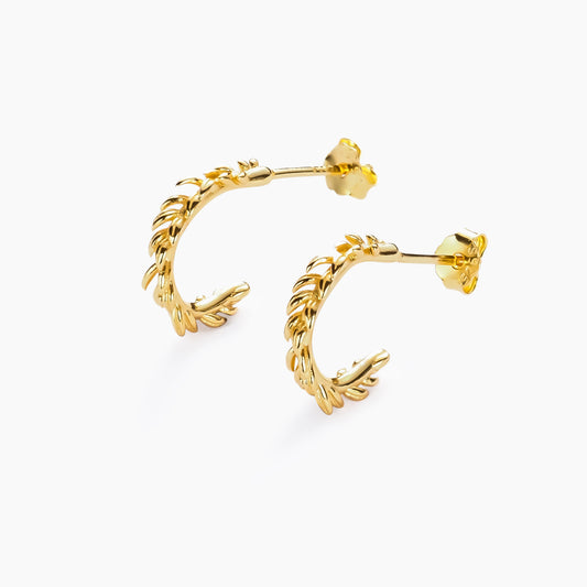 Laurel Gold Earrings