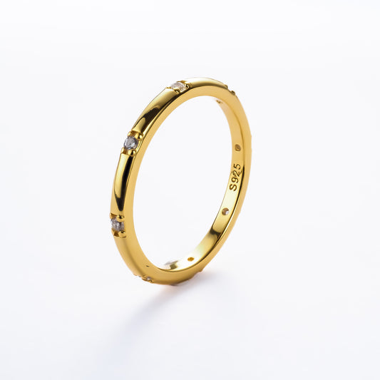 Gold Star Cosmos Ring