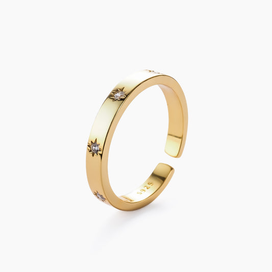 Lunar Gold Ring