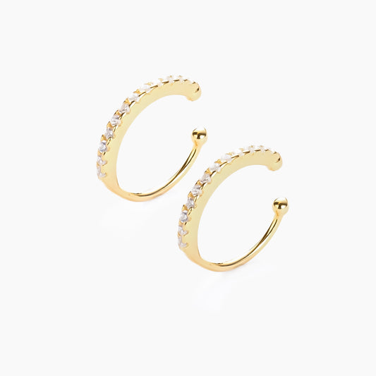 Rhinestone Ear Cuffs